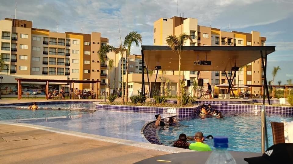 Praias Do Lago Eco Resort Apto 5 Pessoas N406 N407 Caldas Novas Exterior photo